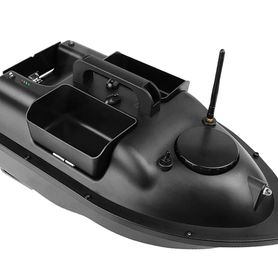 Barca esca V18B PRO con GPS 12.000 mAh Nero