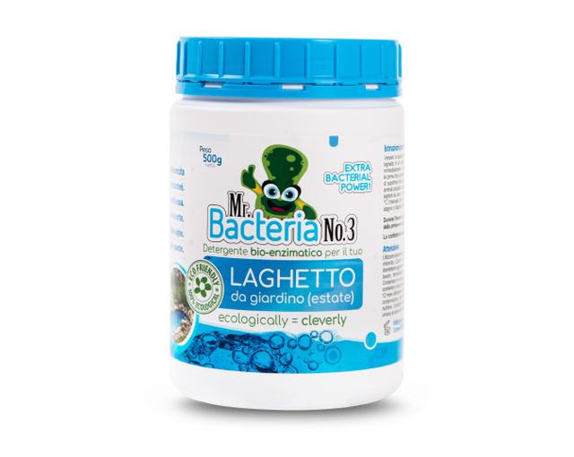 Detergente bio-enzimatico per il tuo LAGHETTO da giardino (estate) 500g (Batteri per laghetto)