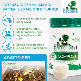 Attivatore e acceleratore di compostaggio 500g