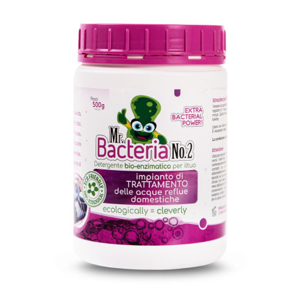 Mr. Bacteria No.2 Detergente bio-enzimatico per il tuo