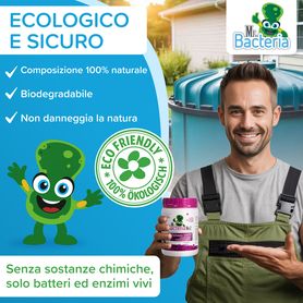 Attivatore bio-enzimatico per fosse Imhoff 500g