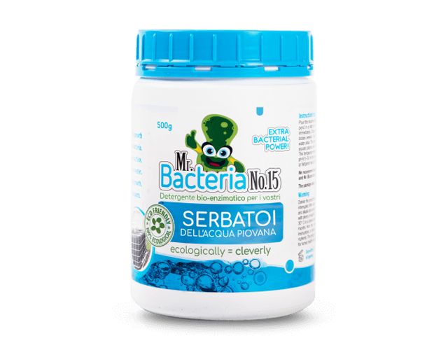 Mr. Bacteria No.15 Detergente bio-enzimatico per i vostri